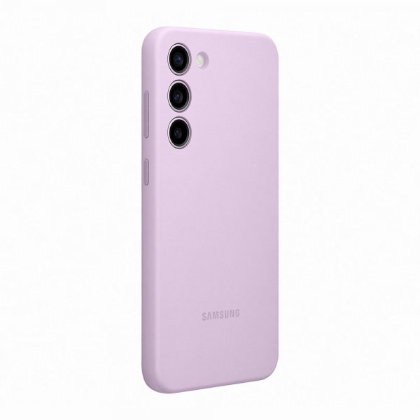 Samsung Original Galaxy S23 Plus Deksel Silicone Cover Lavender