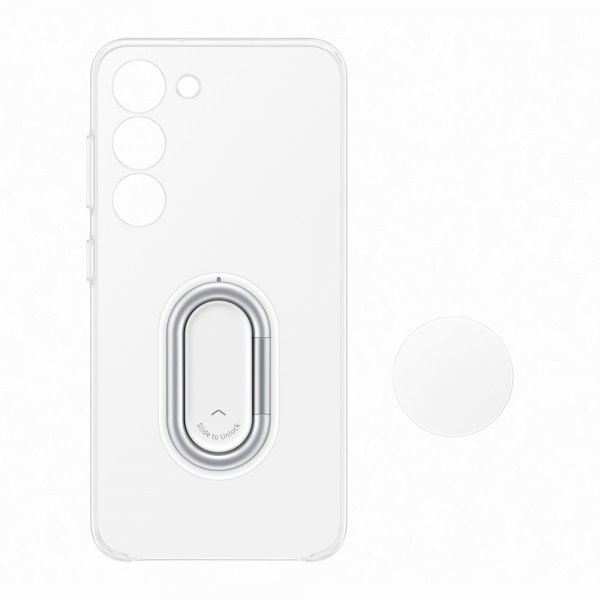 Samsung Original Galaxy S23 Deksel Clear Gadget Case Transparent