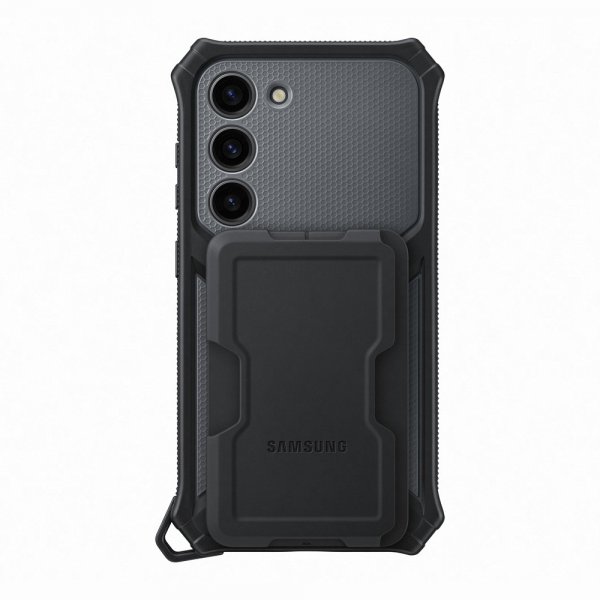 Samsung Original Galaxy S23 Deksel Rugged Gadget Case Svart