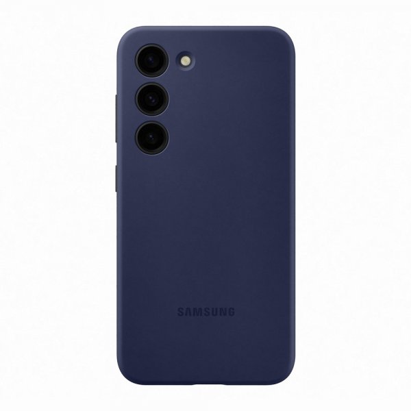Samsung Original Galaxy S23 Deksel Silicone Cover Navy