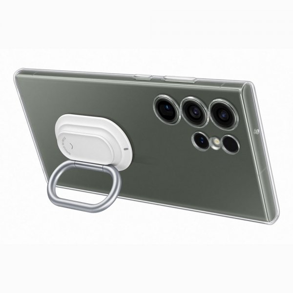 Samsung Original Galaxy S23 Ultra Deksel Clear Gadget Case Transparent