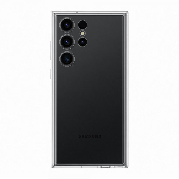 Samsung Original Galaxy S23 Ultra Deksel Frame Case Svart