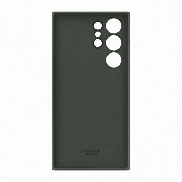 Samsung Original Galaxy S23 Ultra Deksel Silicone Cover Khaki