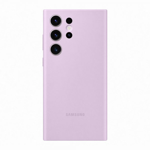 Samsung Original Galaxy S23 Ultra Deksel Silicone Cover Lavender
