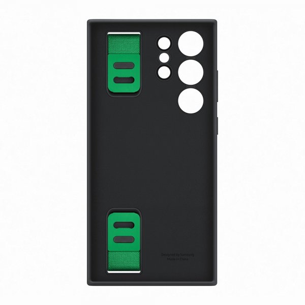 Samsung Original Galaxy S23 Ultra Deksel Silicone Grip Case Svart