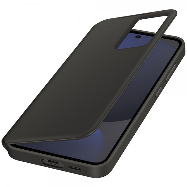 Samsung Original Galaxy S24 FE Etui Smart View Wallet Case Svart