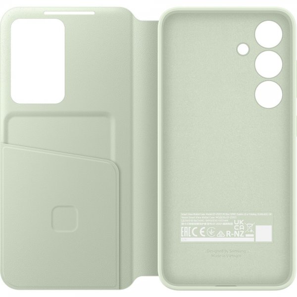 Samsung Original Galaxy S24 Plus Etui Smart View Wallet Case Light Green