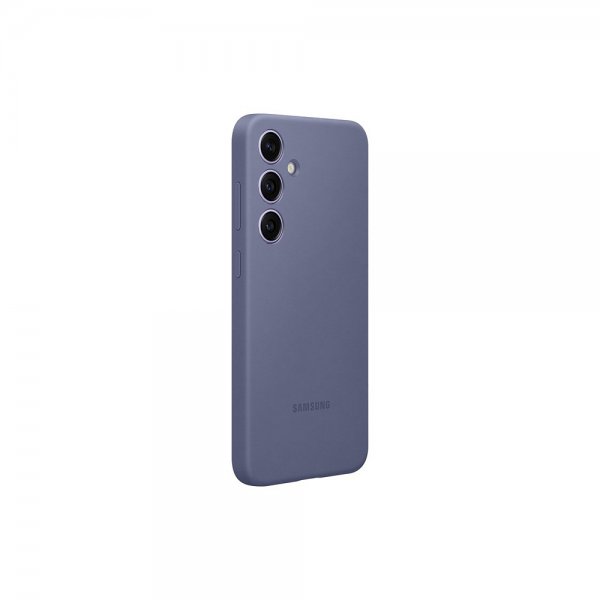 Samsung Original Galaxy S24 Plus Deksel Silicone Case Violet
