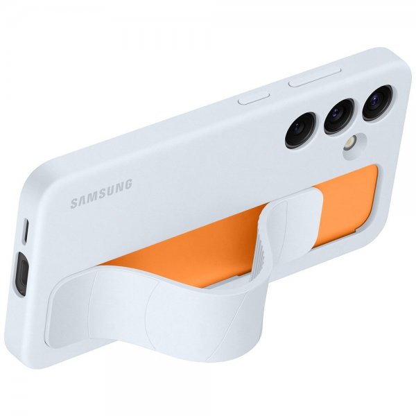 Samsung Original Galaxy S24 Plus Deksel Standing Grip Case Light Blue