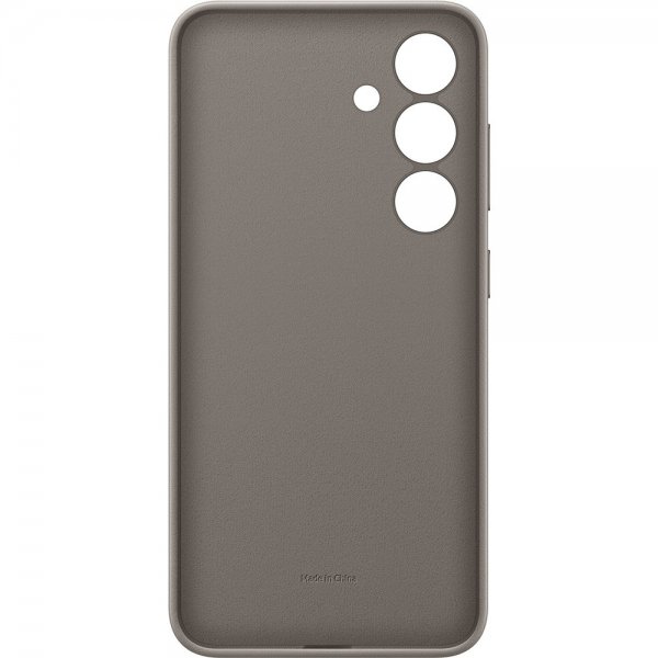 Samsung Original Galaxy S24 Plus Deksel Vegan Leather Case Taupe