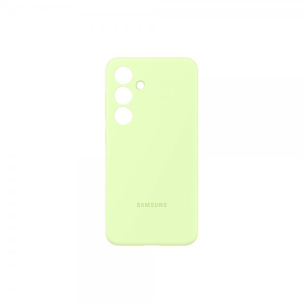 Samsung Original Galaxy S24 Deksel Silicone Case Light Green