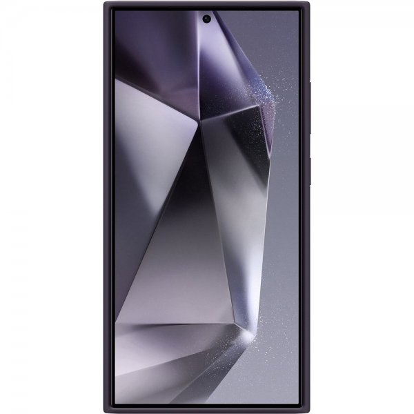 Samsung Original Galaxy S24 Ultra Deksel Silicone Case Dark Violet