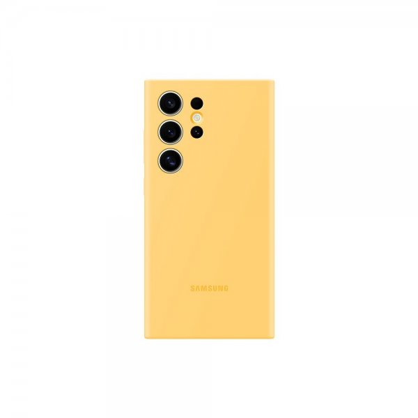 Samsung Original Galaxy S24 Ultra Deksel Silicone Case Gul