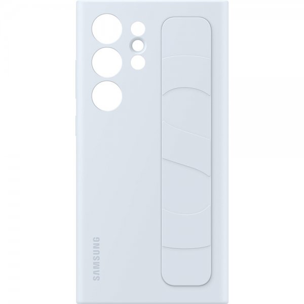 Samsung Original Galaxy S24 Ultra Deksel Standing Grip Case Light Blue