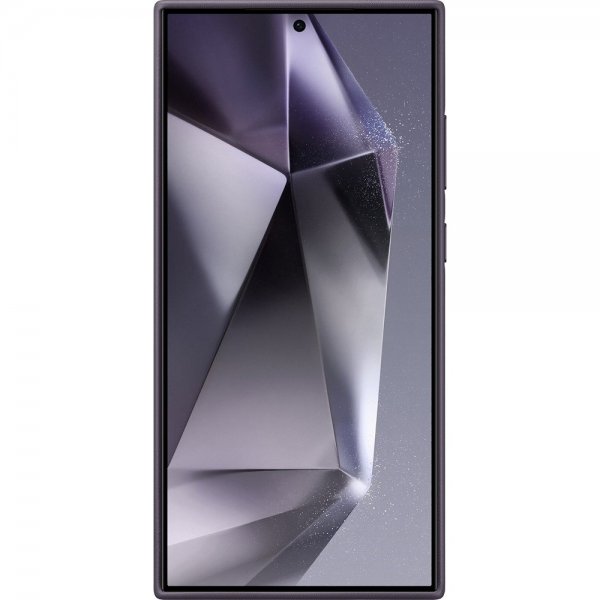 Samsung Galaxy S24 Ultra Deksel Vegan Leather Case Dark Violet