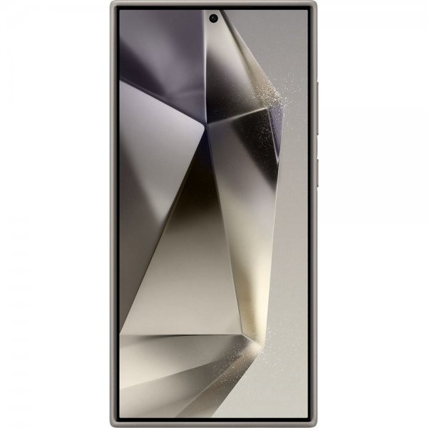 Samsung Original Galaxy S24 Ultra Deksel Vegan Leather Case Taupe