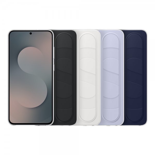 Samsung Original Galaxy S25 FE Deksel Standing Grip Case Lyseblå