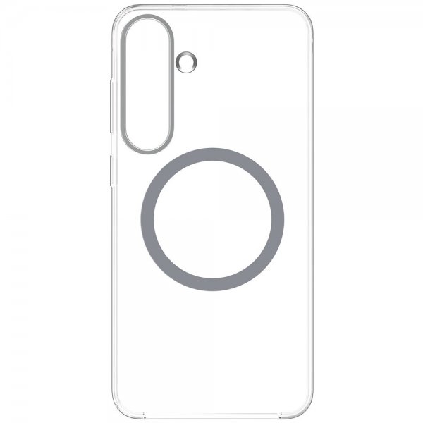 Samsung Original Galaxy S25 Plus Deksel Clear Magnet Case Transparent