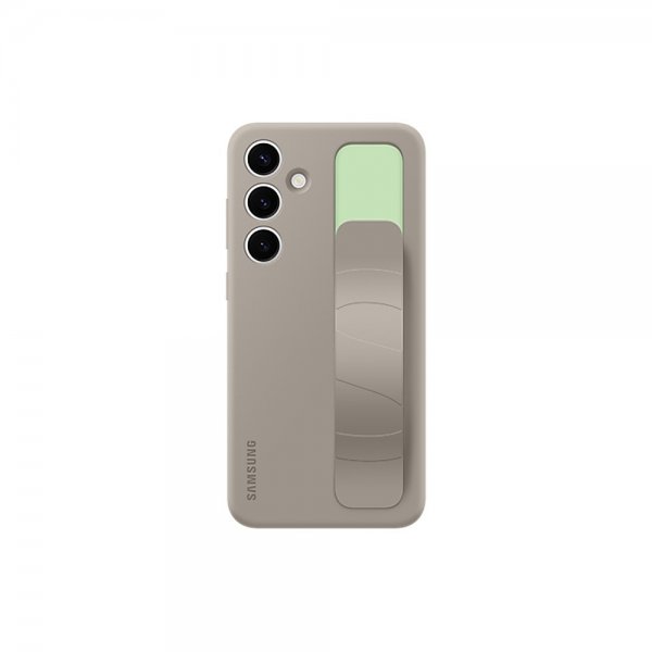 Samsung Original Galaxy S25 Plus Deksel Standing Grip Case Grå