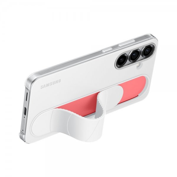 Samsung Original Galaxy S25 Plus Deksel Standing Grip Case Hvit