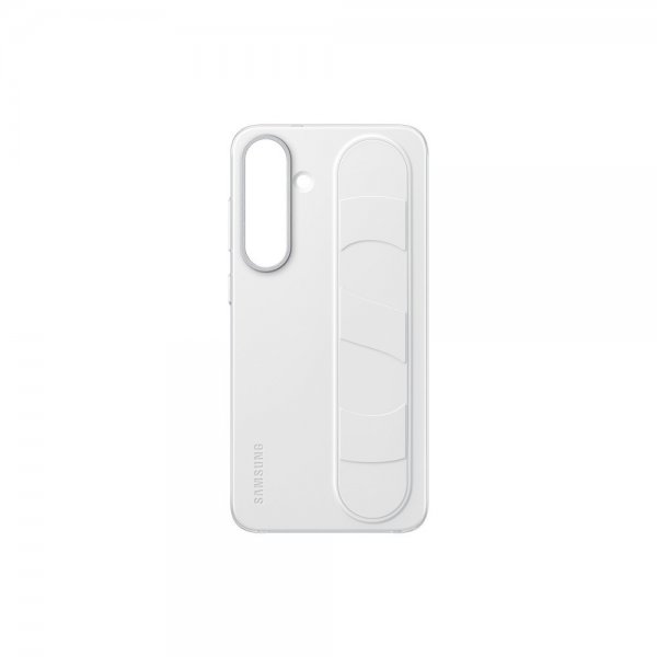 Samsung Original Galaxy S25 Plus Deksel Standing Grip Case Hvit