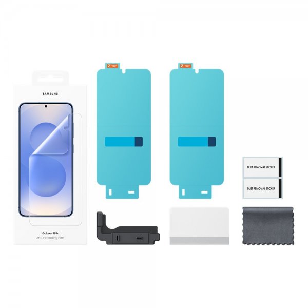 Samsung Original Galaxy S25 Plus Skjermbeskytter Anti-reflecting Film 2-pakning