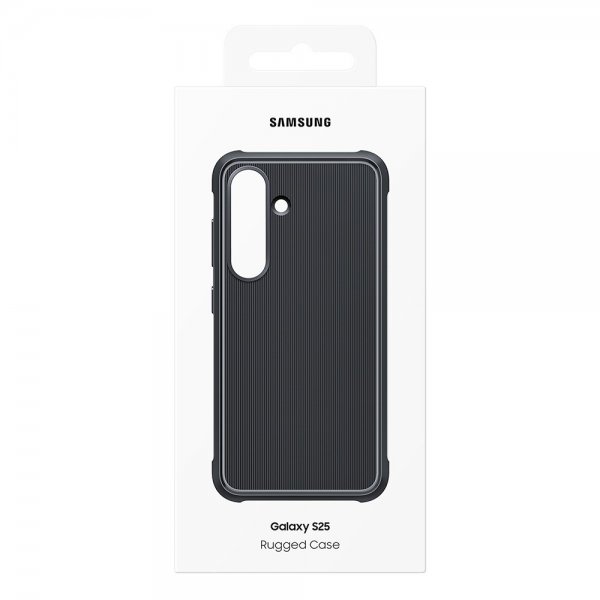 Samsung Original Galaxy S25 Deksel Rugged Case Svart