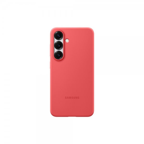Samsung Original Galaxy S25 Deksel Silicone Case Rød