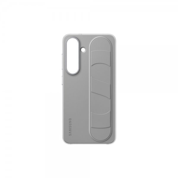 Samsung Original Galaxy S25 Deksel Standing Grip Case Grå