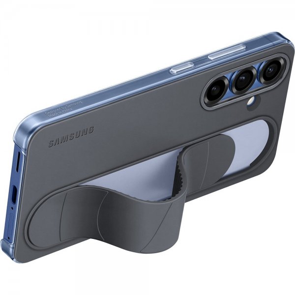 Samsung Original Galaxy S25 Deksel Standing Grip Case Svart