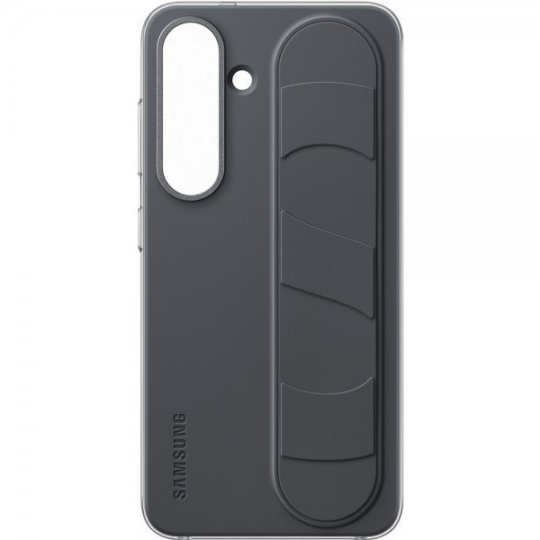 Samsung Original Galaxy S25 Deksel Standing Grip Case Svart