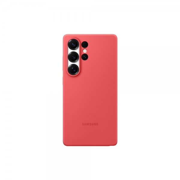 Samsung Original Galaxy S25 Ultra Deksel Silicone Case Rød