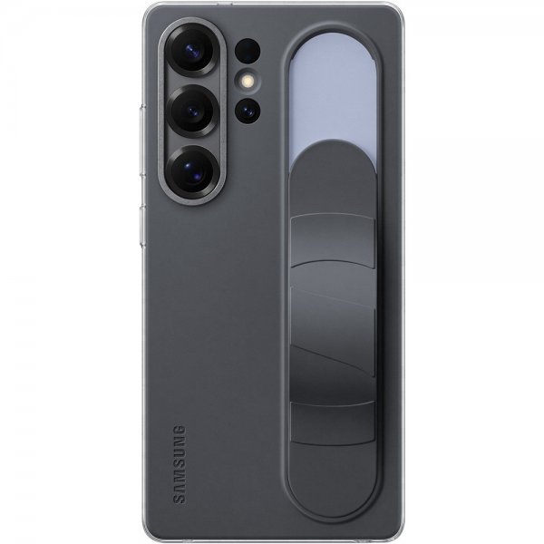 Samsung Original Galaxy S25 Ultra Deksel Standing Grip Case Svart