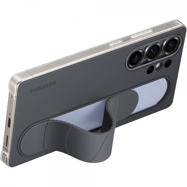 Samsung Original Galaxy S25 Ultra Deksel Standing Grip Case Svart