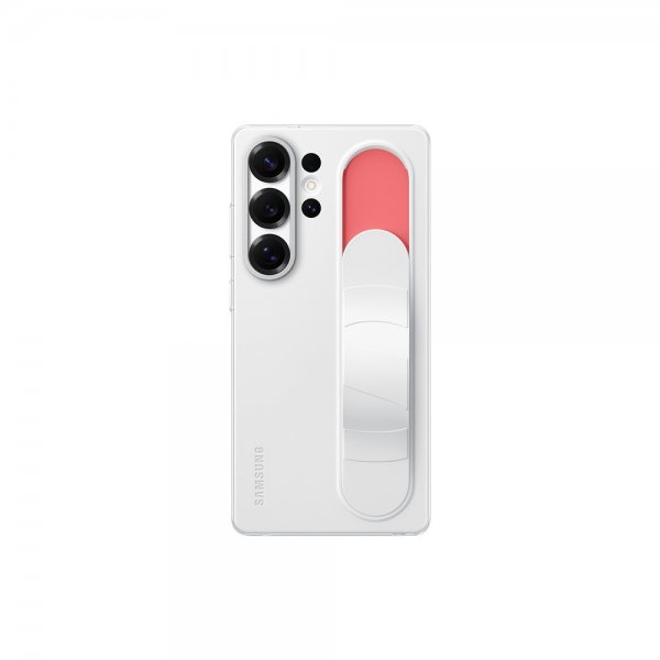 Samsung Original Galaxy S25 Ultra Deksel Standing Grip Case Hvit