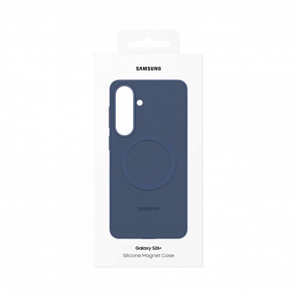 Samsung Original Samsung Galaxy S26 Plus Deksel Silicone Magnet Case Blue Violet