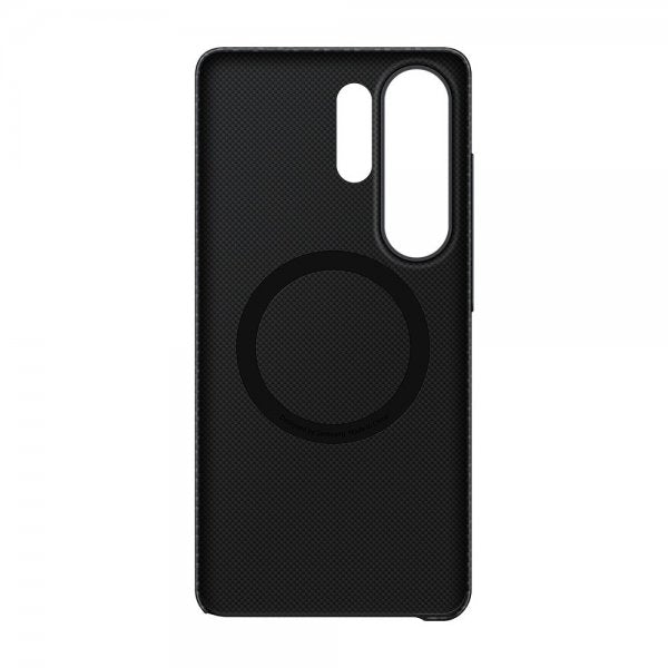 Samsung Original Galaxy S26 Ultra Deksel Carbon Magnet Case Svart