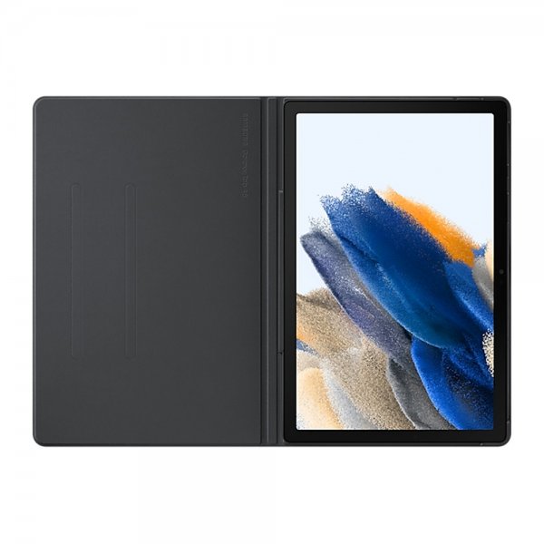 Samsung Original Galaxy Tab A8 Etui Book Cover Darkgray