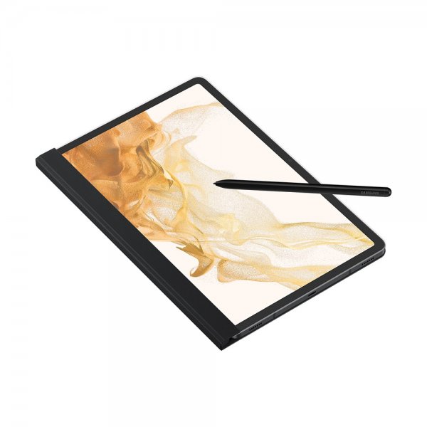 Samsung Original Galaxy Tab S7/Galaxy Tab S8 Etui Note View Cover Svart