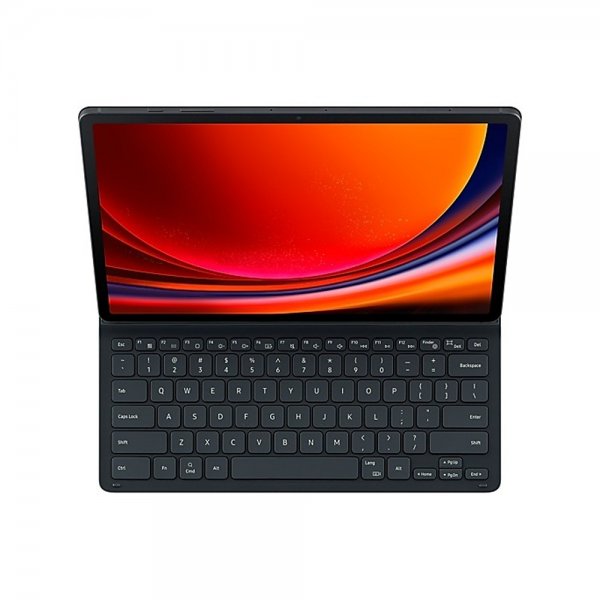 Samsung Original Galaxy Tab S9 Plus Etui Book Cover Keyboard Slim Svart