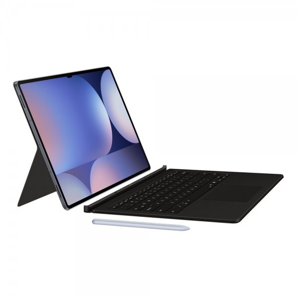 Samsung Original Galaxy Tab S9 Ultra/S10 Ultra Etui Book Cover Keyboard Svart