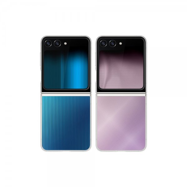 Samsung Original Galaxy Z Flip 5 Deksel Flipsuit Case Transparent