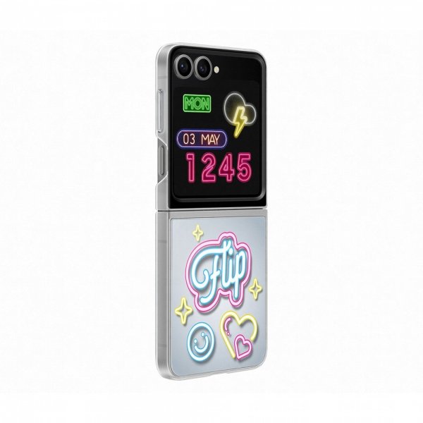 Samsung Original Galaxy Z Flip 6 Deksel Flipsuit Case Grå