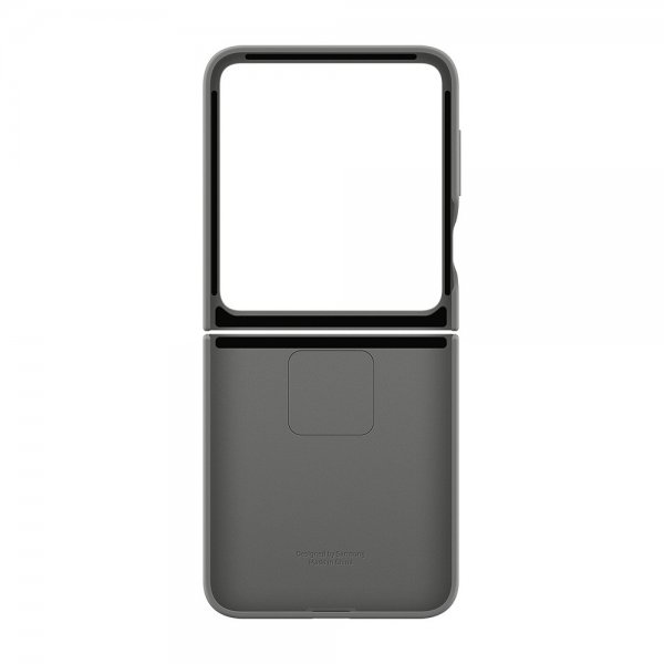 Samsung Original Galaxy Z Flip 6/Flip 7 FE Deksel Silicone Case Grå