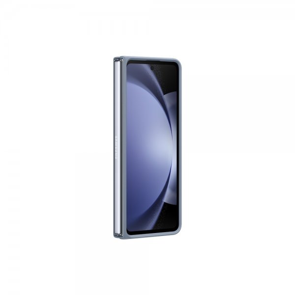 Samsung Original Galaxy Z Fold 5 Deksel Eco-Leather Case Blå