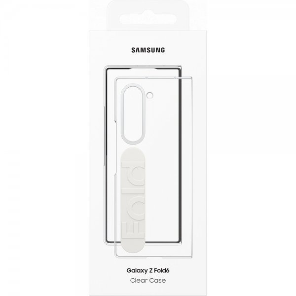 Samsung Original Galaxy Z Fold 6 Deksel Clear Case Transparent