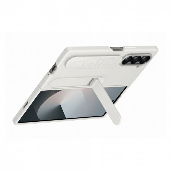 Samsung Original Galaxy Z Fold 6 Deksel Silicone Case Hvit