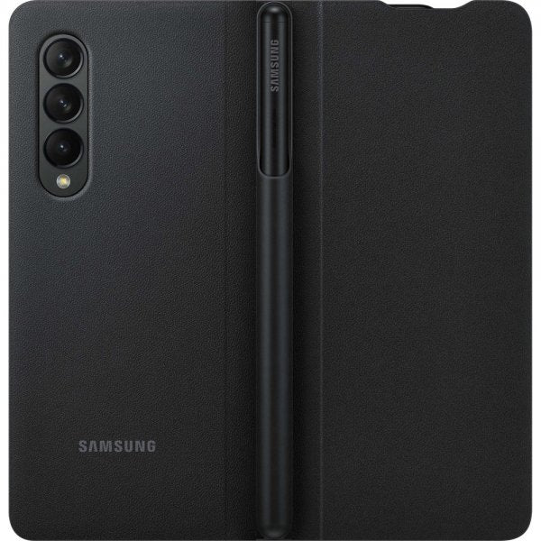 Samsung Original Galaxy Z Fold3 Etui Flip Cover with Pen Svart