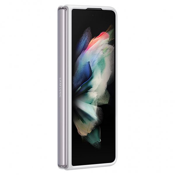 Samsung Original Galaxy Z Fold3 Deksel Silicone Cover Hvit