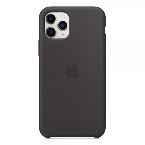 Apple Original iPhone 11 Pro Deksel Silikoni Case Svart